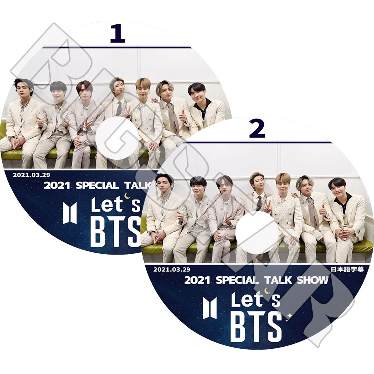 K-POP DVD】BTS Let`s BTS(2枚SET)(2021.03.29)☆【日本語字幕あり  