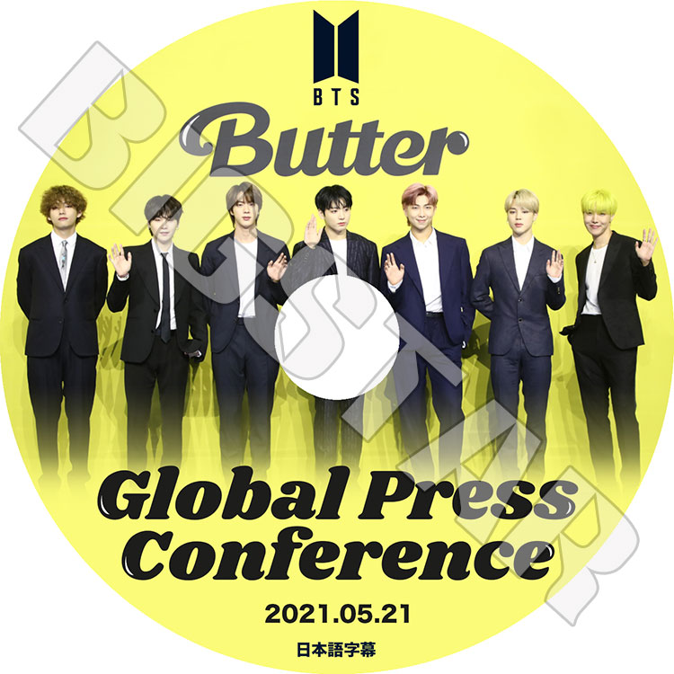 ��K-POP DVD�ۡ���BTS Butter Global Press Congerence(2021.05.21)�������ܸ���뤢��ۡ����ƾ�ǯ�� �Х󥿥� ��åץ�󥹥��� ���奬 ���� �������ۡ��� ���ߥ� �֥� ����󥰥� KPOP DVD��