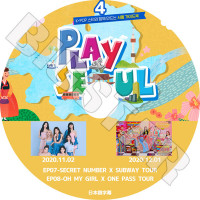 K-POP DVDۡPLAY SEOUL #4 OH MY GIRL SECRET NUMBERܸ뤢ۡڥޥ åȥʥС KPOP DVD