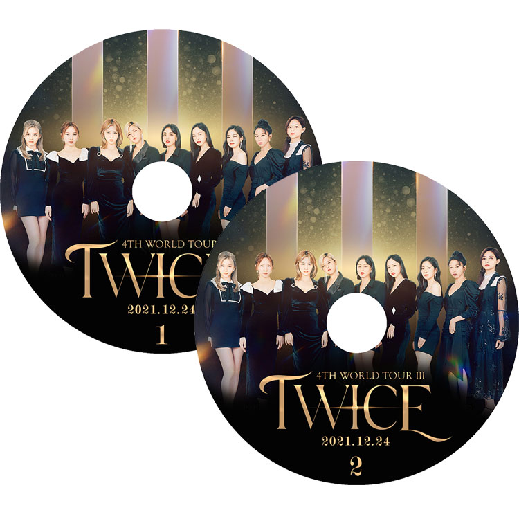 K-POP DVDTWICE 4TH WORLD TOURⅢ (2枚SET)(2021.12.24