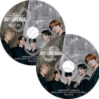 K-POP DVD TXT WORLD TOUR IN SEOUL 2��SET 2022.07.03 ACT LOVE SICK TXT �ȥ�������Х��ȥ������� ��󥸥�� ���ӥ� �ҥ�˥󥫥� �ƥҥ�� �ܥ८�� �ڹ����� TXT KPOP DVD