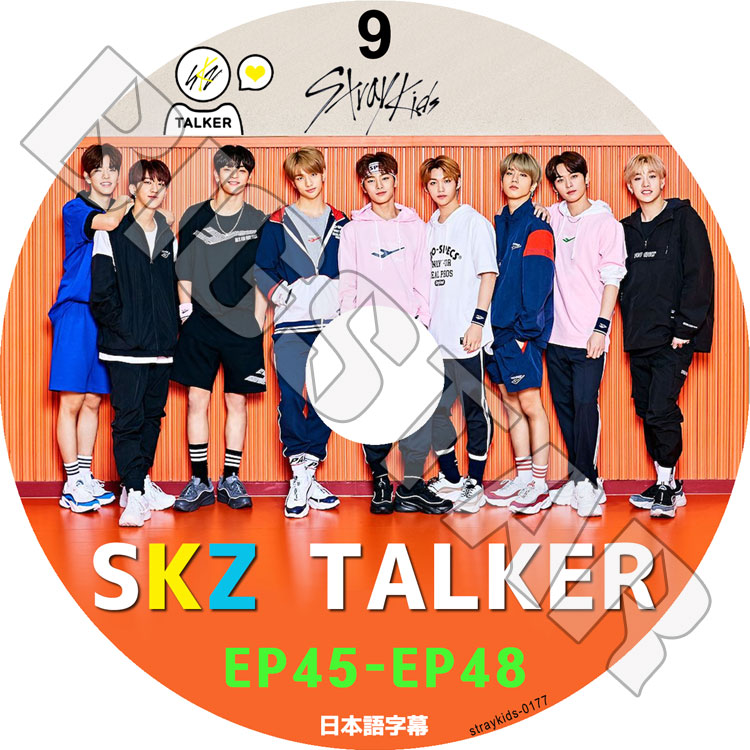 K-POP DVD STRAY KIDS SKZ-TALKER #9 EP45-EP48 日本語字幕あり