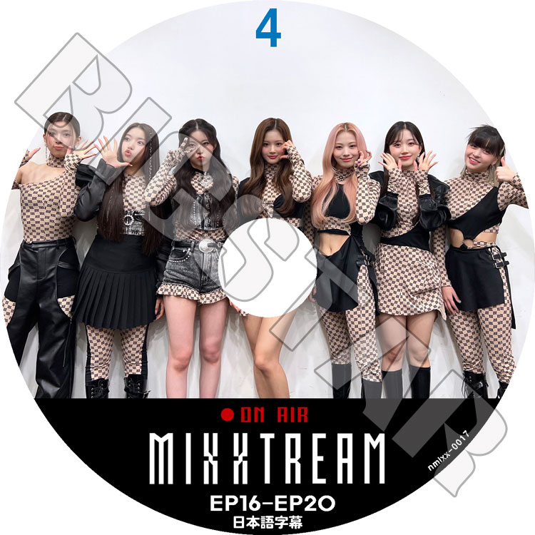 K-POP DVD NMIXX MIXXTREAM #4 EP16-EP20 日本語字幕あり NMIXX