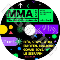K-POP DVD 2022 Melon Music Awards #1 2022.11.26 - TXT/ IVE/ ENHYPEN/ LE SSERAFIM/ NEWJEANS/ MONSTA X/ (G)I-DLE/ STAYC/ BE'O/ ATBO ¾ Awards KPOP DVD