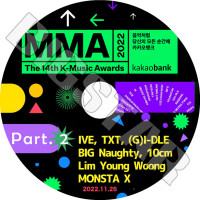 K-POP DVD 2022 Melon Music Awards #2 2022.11.26 - TXT/ IVE/ ENHYPEN/ LE SSERAFIM/ NEWJEANS/ MONSTA X/ (G)I-DLE/ STAYC/ BE'O/ ATBO ¾ Awards KPOP DVD