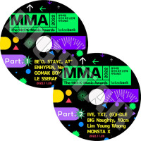 K-POP DVD 2022 Melon Music Awards 2Set 2022.11.26 - TXT/ IVE/ ENHYPEN/ LE SSERAFIM/ NEWJEANS/ MONSTA X/ (G)I-DLE/ STAYC/ BE'O/ ATBO ¾ Awards KPOP DVD