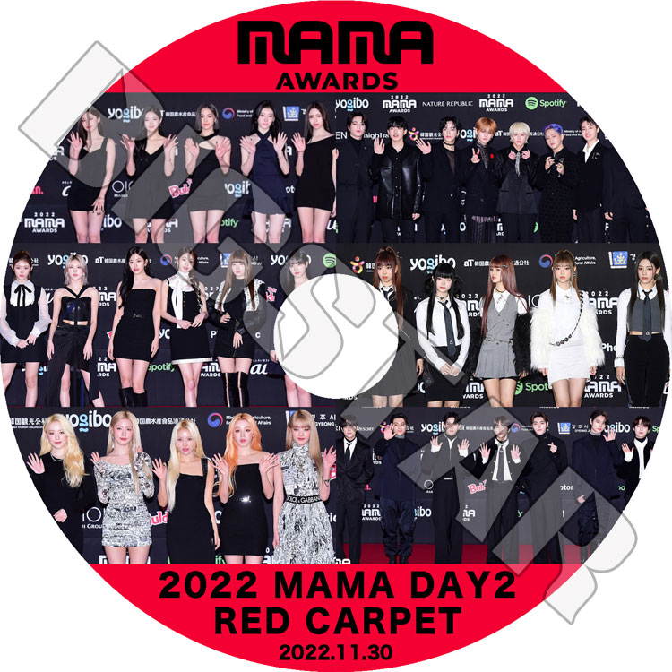 K-POP DVD 2022 MAMA Mnet Asia Music Awards 2nd DAY RED CARPET 2022.11.30 - ITZY/ ENHYPEN/ (G)I-DLE/ ZICO/ NEWJEANS/ TREASURE/ TEMPEST ¾ - �������ȼ�ϿDVD Awards KPOP DVD