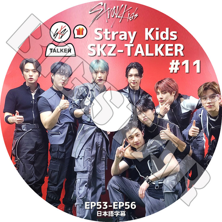 K-POP DVD STRAY KIDS SKZ-TALKER #11 EP53-EP56 日本語字幕あり Stray