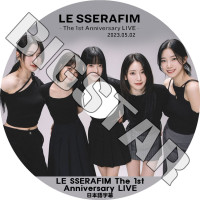 K-POP DVD LE SSERAFIM 1��ǯ��ǰ�饤�� 2023.05.02 ���ܸ���뤢�� LE SSERAFIM �� ����ե��� ������ ���������� ��󥸥� ������ ����� ������� KPOP DVD