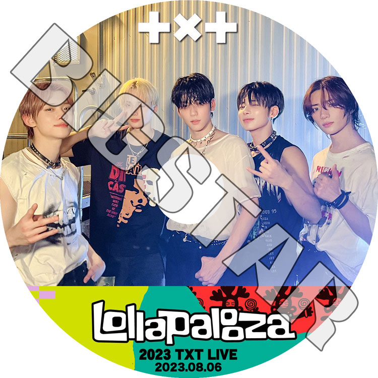 K-POP DVD TXT 2023 LOLLAPALOOZA LIVE 2023.08.06 日本語字幕なし TXT