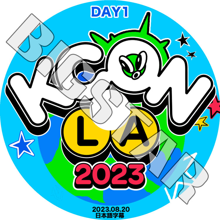 K-POP DVD KCON 2023 IN LA 1DAY -  IVE SHINee TAEMIN NMIXX WayV NCT127 TAEYONG CRAVITY MONSTA X KPOP DVD