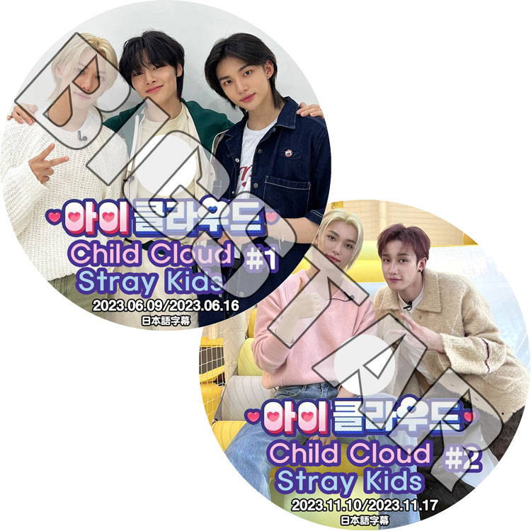 K-POP DVD STRAY KIDS CHILD CLOUD 2枚SET 日本語字幕あり Stray Kids