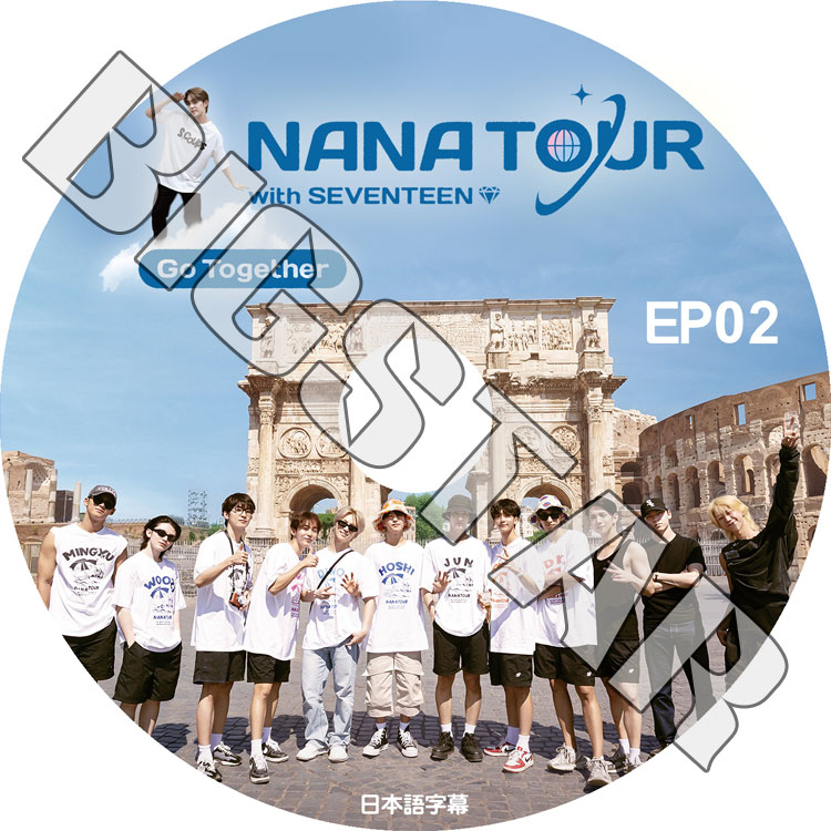 K-POP DVD SEVENTEEN NANA TOUR #2 EP02 日本語字幕あり SEVENTEEN