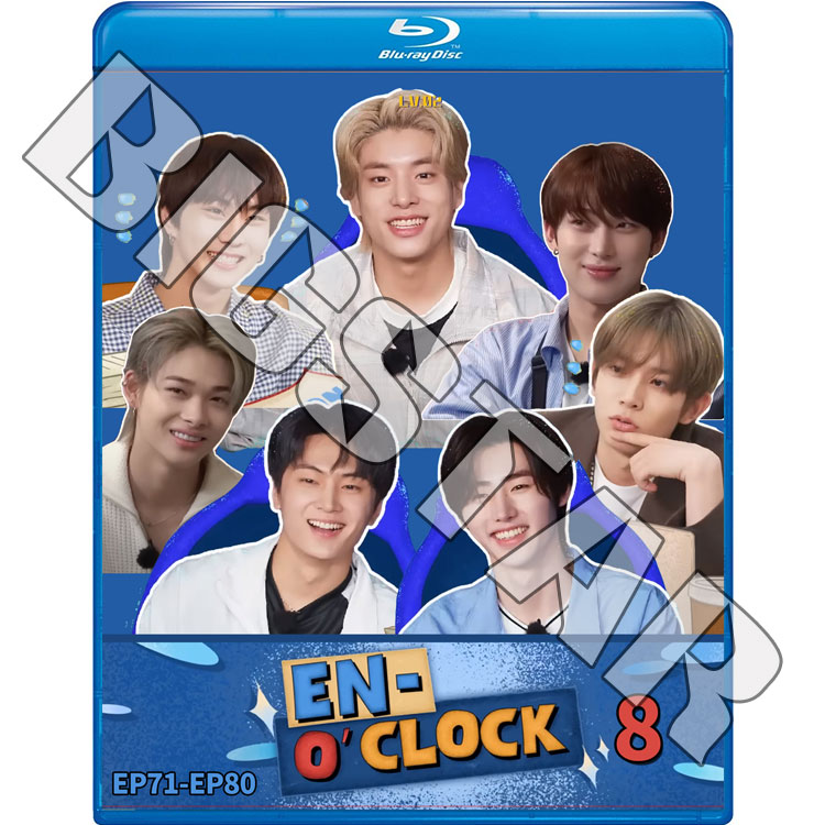 Blu-ray ENHYPEN 0'CLOCK #8 EP71-EP80 日本語字幕あり ENHYPEN エン