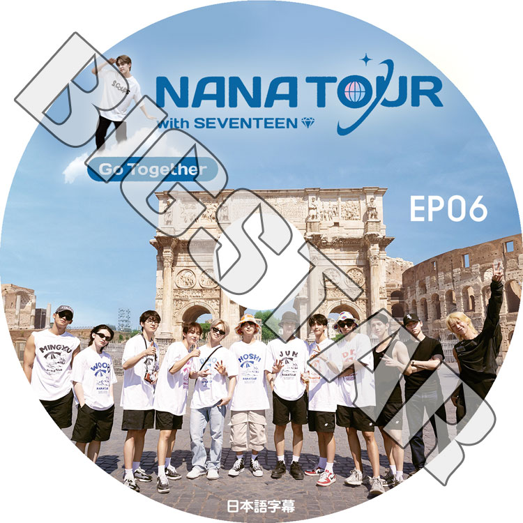 K-POP DVD SEVENTEEN NANA TOUR EP06 ܸ뤢 SEVENTEEN ֥ƥ ֥ SVT KPOP DVD