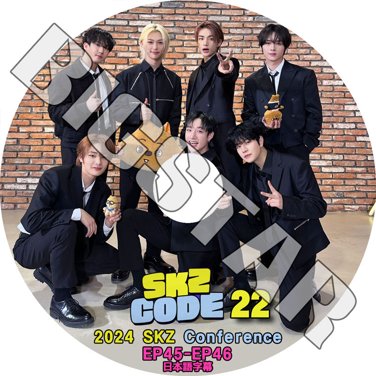 K-POP DVD STRAY KIDS SKZ CODE #22 EP45-EP46 ܸ뤢 Stray Kids ȥ쥤å KPOP DVD