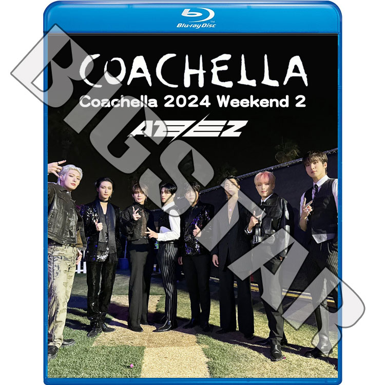 Blu-ray ATEEZ COACHELLA 2024 2024.04.12/04.19 日本語字幕なし ATEEZ