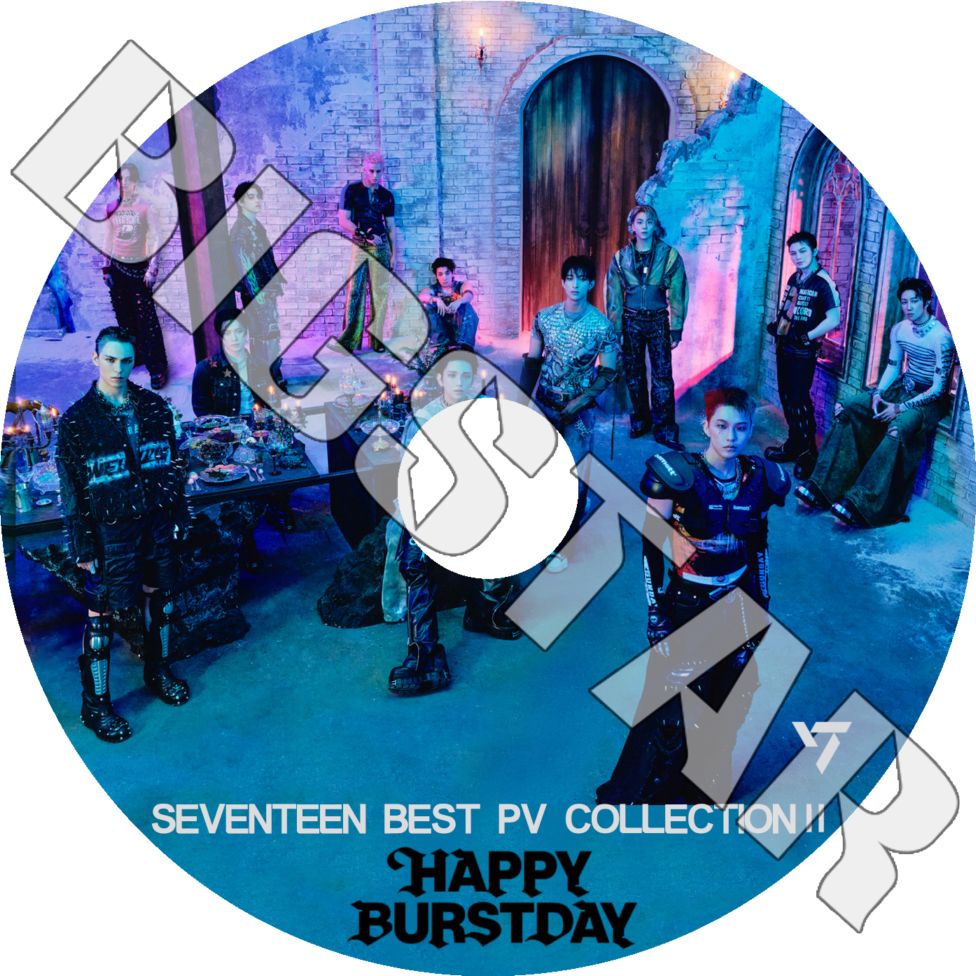 K-POP DVD Seventeen 2025 BEST PV COLLECTION #2 - THUNDER LOVE, MONEY, FAME MAESTRO God of MUSIC Super WORLD HOT Darl+ing ¾ - Seventeen ֥ƥ ֥ KPOP DVD