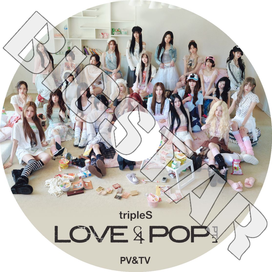 K-POP DVD tripleS 2026 PV＆TV Collection - Baby Flower Fly Up Are