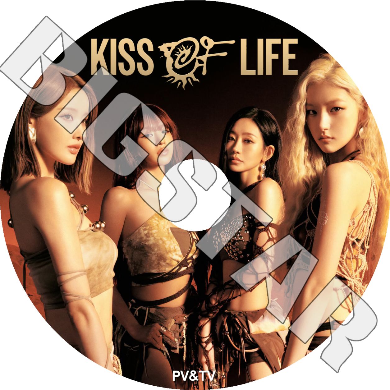 K-POP DVD KISS OF LIFE 2026 2nd PV&TV - SWEAT Who is she Lucky