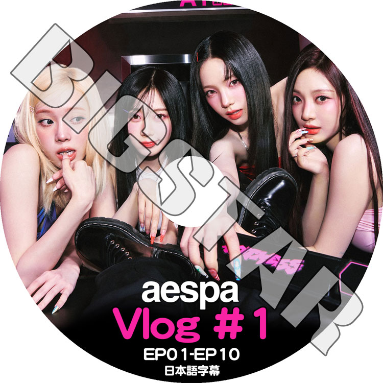 K-POP DVD aespa Vlog #1 EP01-EP10 ܸ뤢 aespa    󥿡 ˥˥ aespa KPOP DVD