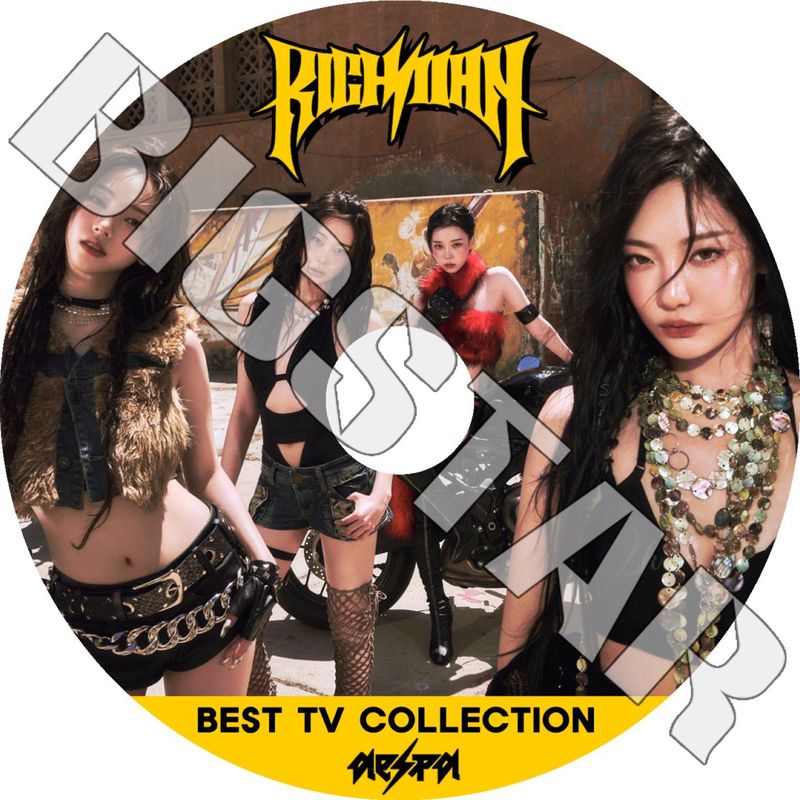 K-POP DVD aespa 2025 2nd BEST TV COLLECTION - Rich Man Dirty Work Whiplash Armageddon Supernova Drama Spicy Girls Savage - ������ KPOP DVD