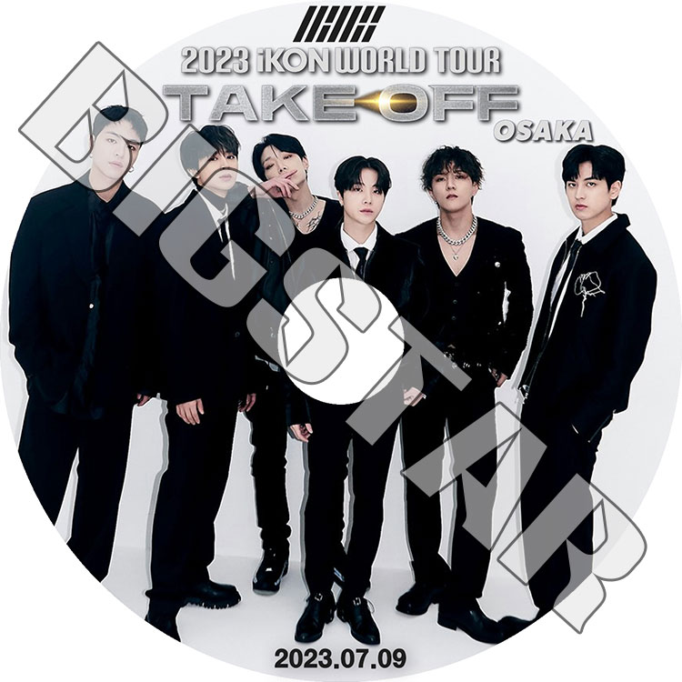 iKON グッズ DVD K-POP DVD iKON 2023 WORLD TOUR TAKE OFF 2023.07.09 iKON アイコン