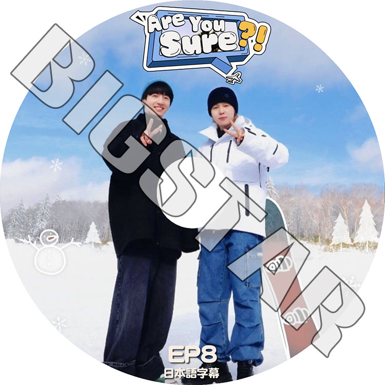 K-POP DVD バンタン Are You Sure #8 Jungkook Jimin 2人旅の