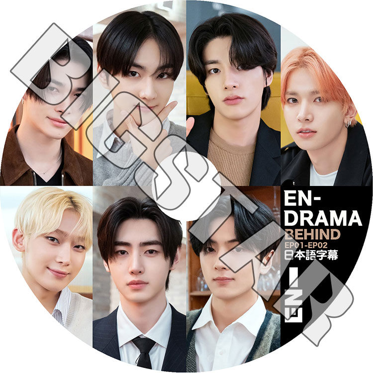 K-POP DVD ENHYPEN EN-DRAMA BEHIND EP01-EP02 日本語字幕あり