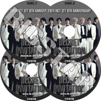 K-POP DVD NCT127 2024 8TH ANIVERSARY 8ECRET INVITATION DAY1-2 2024.08.03-04 4�祻�å� NCT 127 ���󥷡��ƥ��� KPOP DVD