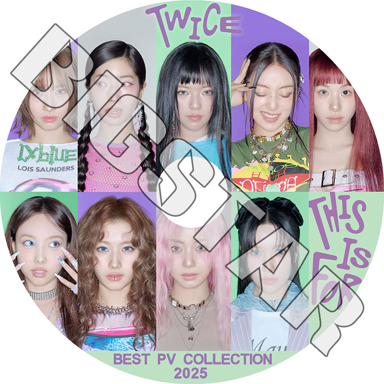 K-POP DVD TWICE 2025 BEST PV - THIS IS FOR Strategy ONE