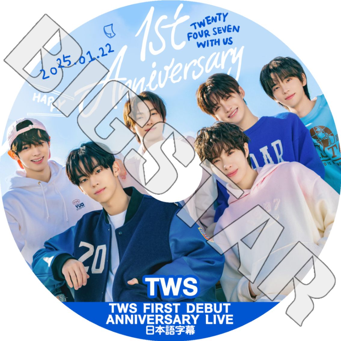 K-POP DVD TWS 1周年記念 LIVE 2025.01.22 日本語字幕あり TWS