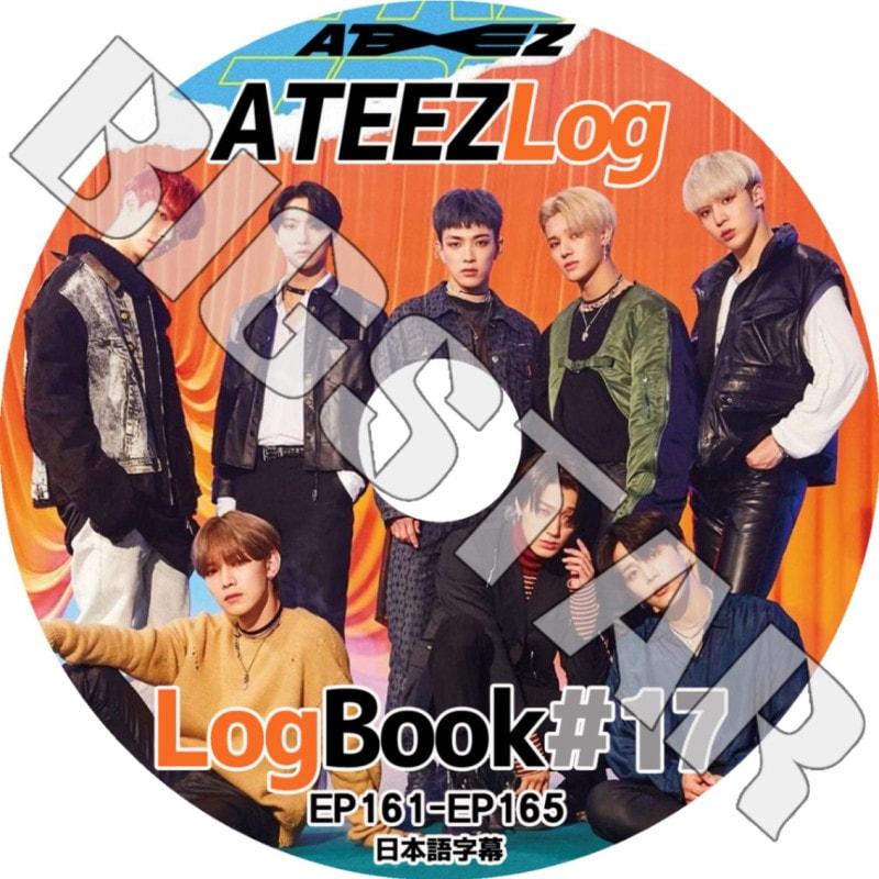 K-POP DVD ATEEZ LOGBOOK #17 EP161-EP165 ���ܸ���뤢�� ATEEZ �����ƥ����� ����ե� �ۥ󥸥�� ���� �襵�� ���� �ߥ� ����� ������ KPOP DVD