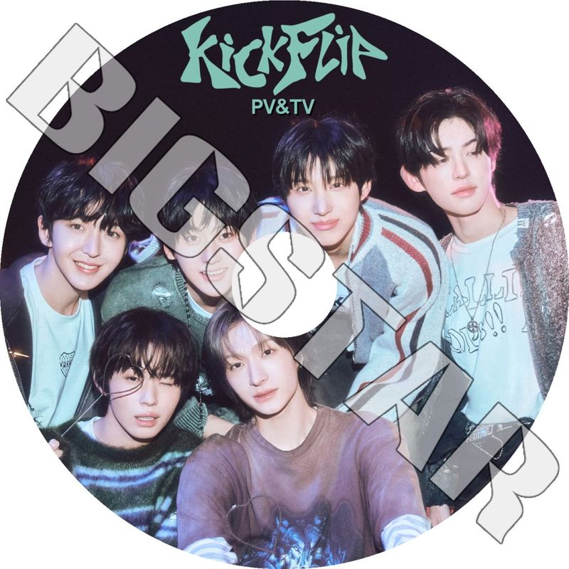 K-POP DVD KickFlip 2026 PV&TV - Twenty BAND AID My First Love Song FREEZE Mama Said - ���å��ե�å� KPOP DVD