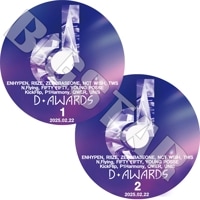 K-POP DVD 2025 1st D-Awards 2��Set 2025.02.22 ENHYPEN RIIZE NCT WISH TWS ZEROBASEONE N.Flying FIFTY FIFTY QWER KickFlip UNIS ¾ - KPOP DVD