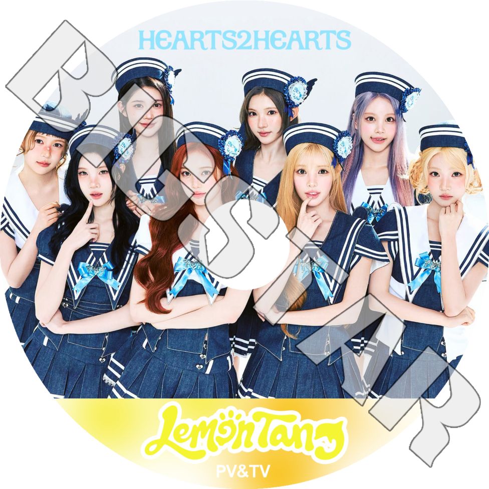 K-POP DVD Hearts2Hearts 2026 2nd PV&TV COLLECTION - Lemon Tang