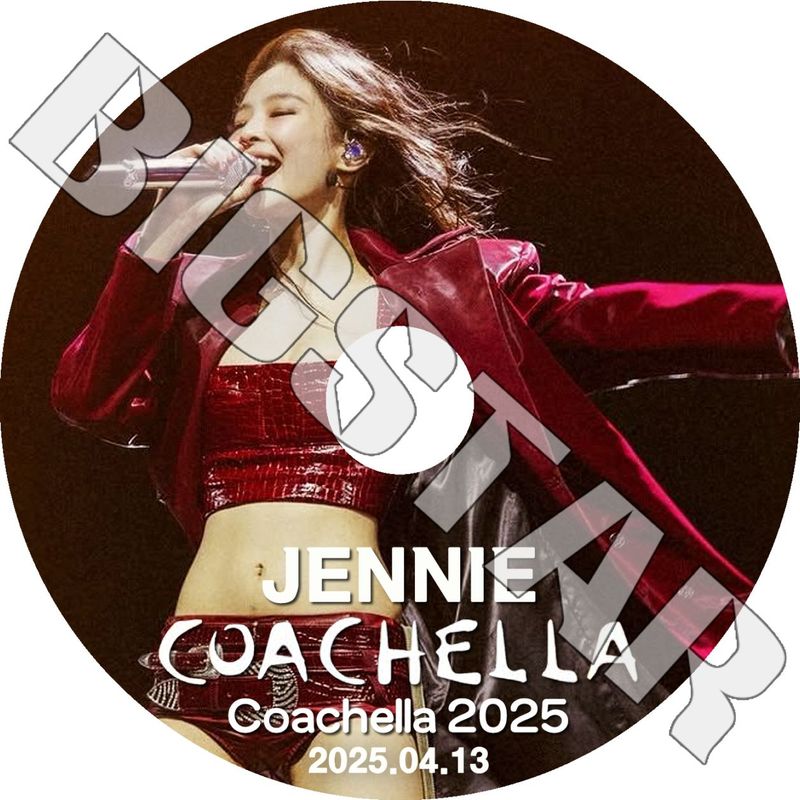K-POP DVD BLACK PINK JENNIE COACHELLA コンサート 2025.04.13