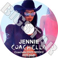 K-POP DVD BLACK PINK JENNIE COACHELLA 󥵡 Week2 2025.04.20 ܸʤ BLACK PINK ֥åԥ JENNIE  KPOP DVD