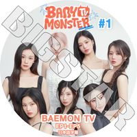 K-POP DVD BABYMONSTER BAEMON TV #1 EP01-EP05 ܸ뤢 BABYMONSTER ٥ӡ󥹥 륫 ѥ꥿  ҥ    KPOP DVD