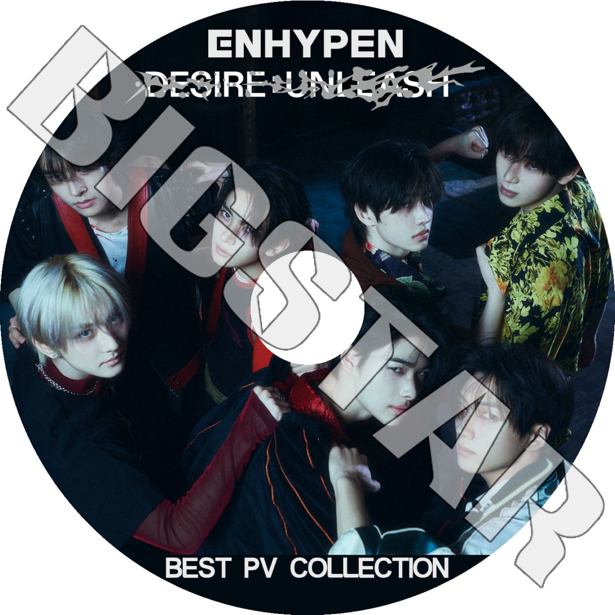 K-POP DVD ENHYPEN 2025 BEST PV - Bad Desire Brought The Heat Back
