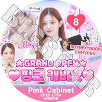 K-POP DVD ILLIT MINJU PINK CABINET #8 EP22-EP24 ܸ뤢 ILLIT å MINJU ߥ󥸥 ENHYPEN i-DLE BOYNEXTDOOR KPOP DVD