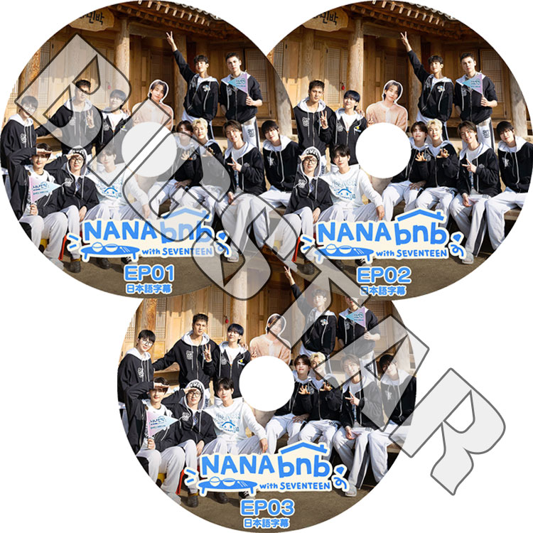 K-POP DVD SEVENTEEN NANA BNB 3SET  ܸ뤢 SEVENTEEN ֥ƥ ֥ SVT KPOP DVD