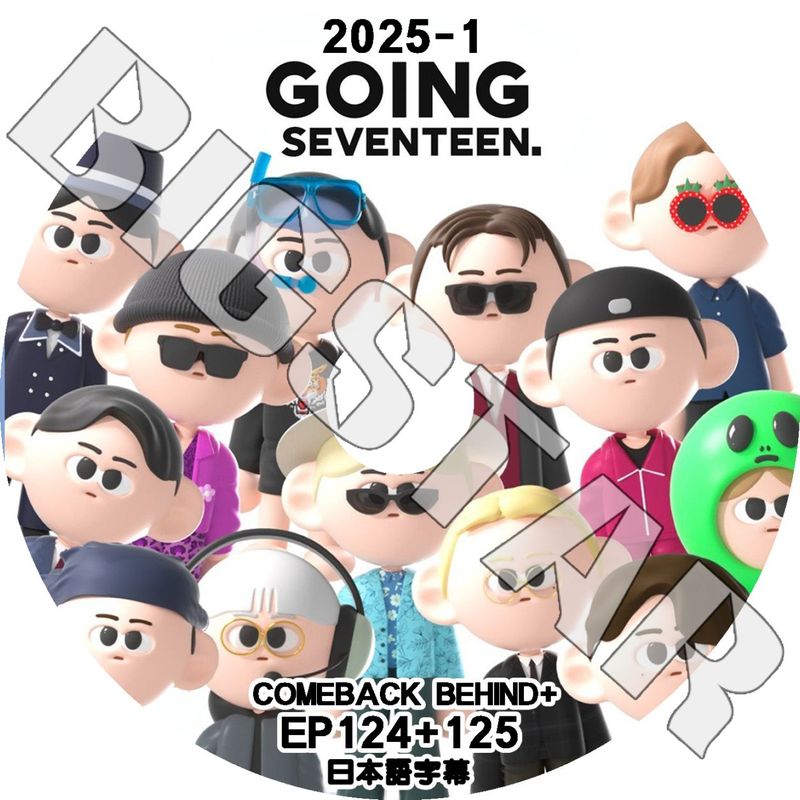 SEVENTEEN Going Seventeen DVDセットです K-POP DVD SEVENTEEN 2024 GOING COMEBACK SPECIAL 日本語字幕