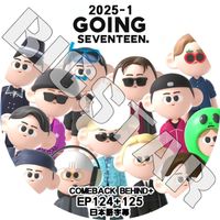 K-POP DVD SEVENTEEN 2025 GOING SEVENTEEN #1 EP124-EP125+COMEBACK BEHIND ܸ뤢 SEVENTEEN ֥ƥ ֥ SVT KPOP DVD