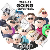 K-POP DVD SEVENTEEN 2025 GOING SEVENTEEN #11 EP144-EP145 ���ܸ���뤢�� SEVENTEEN ���֥�ƥ����� ���֥� SVT KPOP DVD