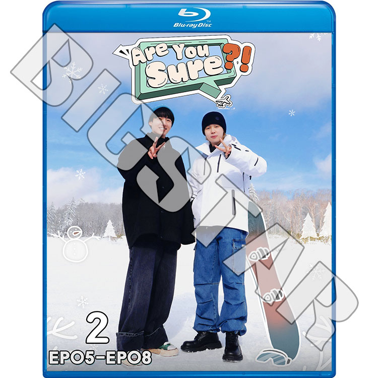 Blu-ray バンタン Are You Sure #2 EP05-EP08 Jungkook Jimin 2人旅の