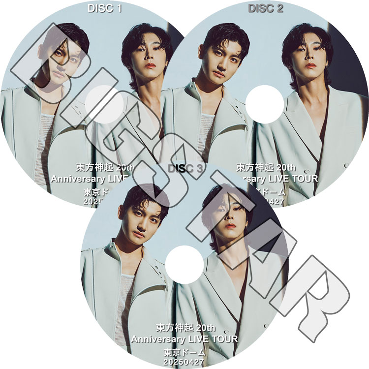 K-POP DVD 東方神起 20th Anniversary LIVE TOUR 2025.04.27 3枚SET