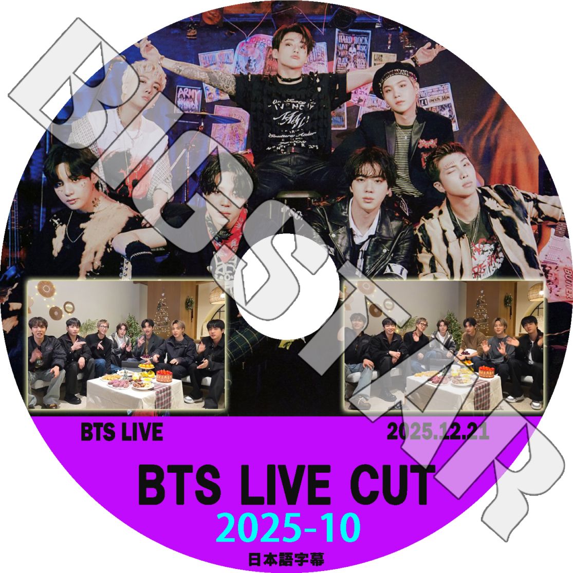 K-POP DVD �Х󥿥� 2025 V LIVE CUT #10 2025.12.21 ���ܸ���뤢�� BANGTAN KPOP DVD