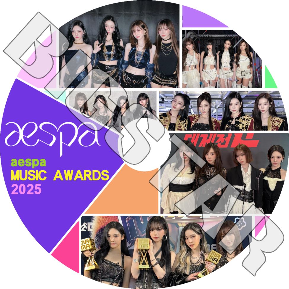 K-POP DVD aespa CUT 2025 MUSIC Awards aespa ������ ����� ������ �����󥿡� �˥�˥� KPOP DVD