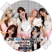 K-POP DVD IVE 4��ǯ��ǰ HAPPY IVE DAY 2025.12.01 ���ܸ���뤢�� IVE ������ �楸�� ������ �쥤 �����˥�� �ꥺ ���� KPOP DVD